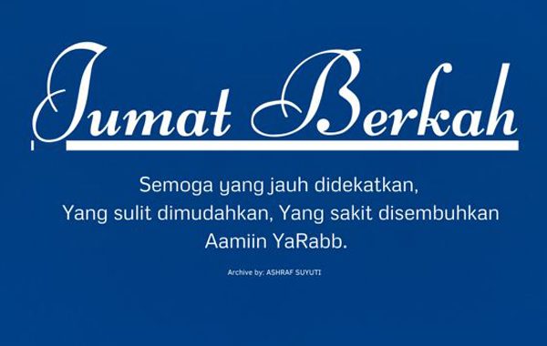 Jumat yang Penuh Berkah